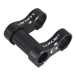 Alumiiniseos Bmx polkupyörän taitettava varren nousuputki pyörän ohjaustangon varren jatke Musta