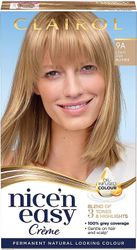 Clairol nice n helppo pysyvä hiusväri vaalea tuhkablondi 9A Vaalea tuhkanvaalea 1