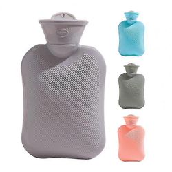 500 ml:n kuumavesipussi, kompakti lämpöhoito, kotitalouksien eristetty vesipussi, kuumavesipullojen lämmitystyyny Vaaleanpunainen
