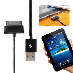 USB-latauskaapeli Samsung Galaxy Tab2 GT-P3113TS -tabletille, P3110, P3100, P5100, P5110, P6200, P7500, N8000, P6800, P1000, tietojen synkronointij...