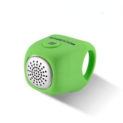 Elektrisk cykelklokke regntæt cykel styrklokke med Silica Gel Shell Ring Grøn