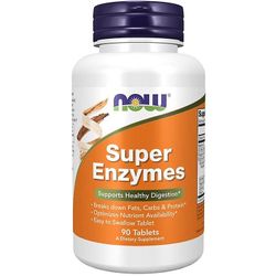 NOW Foods NU Livsmedel Super Enzymer Tabletter 90