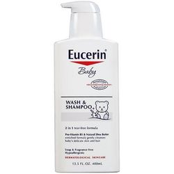 Eucerin vauvanpesu ja shampoo hajusteeton 13.5 fl.