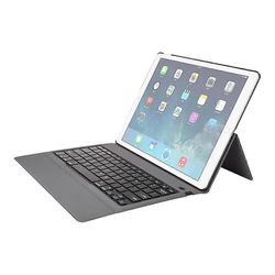 T129 Bluetooth-näppäimistö Pu-kotelo Ipad Prolle 12.9 tuumaa 2017 Musta