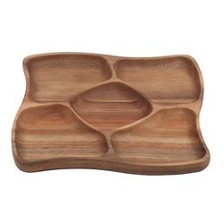 Creative Food Storage Tray Family Hotel Restaurant Brug Brown 3