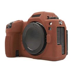 Nikon Z6 III -kameran suojakotelolle Litchi Texture silikoni iskuja vaimentava kansi - kahvi Monivärinen Coffee