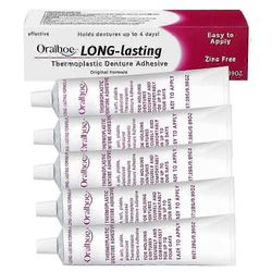 Cushion Grip -termoplastinen proteesiliimavoide Comfort Strong Hold -proteesiliimivoide tekohampaille 5pcs