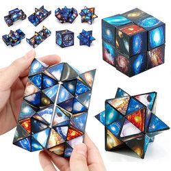 Vicbuy Star Sky Cube Magic Cube Set Infinity Magic Cube Fidget Lelut