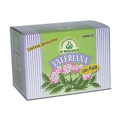 El Naturalista Valerian with anise 20 infusion bags of 1.6g