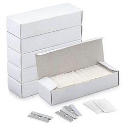 600kpl yksireunaiset partakoneen terät, teolliset partakoneen terät, laatikkoleikkurin vaihtoterät, lasikaavin partakoneen terät