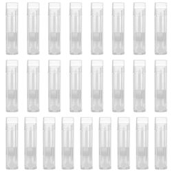 25kpl tyhjät huulirasvasäiliöt Huulipunaputket Huulikiiltopidikeputket Uudelleentäytettävät DIY-huulikiiltoputket Kuten