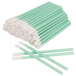 100 stk Engangs læbebørster fyldes op Pensel Læbestift Læbestift Wands Applikator Tool Makeup Beauty Tool Kits