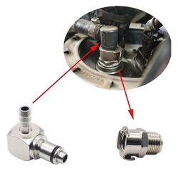 Pikaliitin moottoripyörän polttoaineletkuille, jotka ovat yhteensopivia R1200gs Adv R1200rt S1000rr K1200r K1300r K1600gtl 3,8 tuuman urosliitin