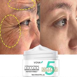 5 sekuntia ryppyjen poistoainetta välitön ikääntymistä estävä kasvovoide ihoa kiinteyttävä kiinteyttävä aktiivinen retinolikasvovoide 30ml 3PCS