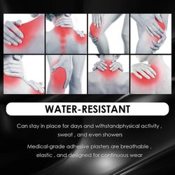 South Moon 50kpl/laatikko akupunktiopisteet magneettiset laastarit kuitukangas kivunlievitys vähentää tulehdusta parantaa verenkiertoa