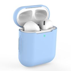 Silikoneetuier til Airpods 1/2 luksus trådløst øretelefonbeskyttelsesdæksel Anti-drop-hus til med tilbehør til kroghovedtelefoner 13 ingen krog