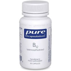Pure Encapsulations Puhtaat kapselaatiot B12 (adenosyyli/hydroksi) Kapselit 90