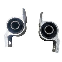 1 pari auton taka-akselin ohjausvarren holkin pidikettä 31277897 31277898 Volvo XC90 2003-2016 -asennukseen Hopea