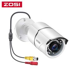 Bimirth Zosi 2.0mp 1080p Full HD overvåkingskameraer 4 In1 Tvi/cvi/ahd/cvbs Sterk infrarød Utendørs / innendørs CCTV Security Camera 2mp 1080p 4-IN...