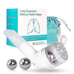 Lunge Exerciser & Mucus Removal Device - Åndedrætshjælp udvider luftvejslindring slim adsorption for hjælp rengøring lungeslim, (opep) terapi metod...