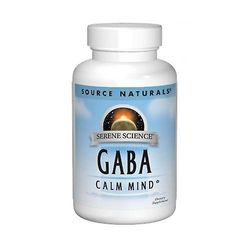 Source Naturals Lähde Naturals Gaba, 750 mg, 45 Caps (pakkaus 1)