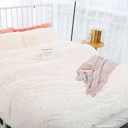 Aoweisia 6 farver super varme og bløde tæpper Beige 150cm*200cm