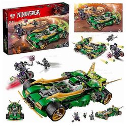 Baicccf Laadukkaat Ninja-sarjan Lloyd's Night Chariot -vaunut lapsille Lahjalelut