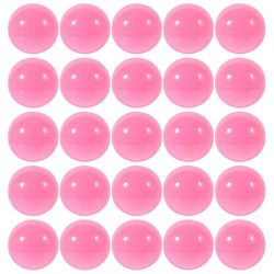 50 kpl uudelleenkäytettäviä arpajaispallorekvisiittaa juhlatapahtumiin ja peliin, jotka ovat ihanteellisia lottopalloihin Vaaleanpunainen 4.00X4.00...