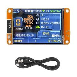 NMMiner NerdMiner 945KH/S Ankara 2,8 tuuman älykäs näyttö Bitcoin Crypto Solo Lottery Miner Upgrad