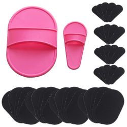 Eksfolierende Hårfjerning 40 Pad Sæt til glat hud på benene Arm Face Top Lip Hair Remover