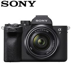 Ederfun Kamera Digital Tanpa Cermin Bingkai Penuh Sony A7 IV A7M4 Kamera Kompak Khusus Badan Kamera Fotografi Profesional (baru) A74 A7 4 Med 28-70...
