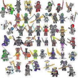 Phantom Ninja Snake Monster Battle Block Figuurisarja 48kpl