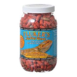 Fluker's Flukers Buffet Blend aikuisille parrakkaille lohikäärmeille, 2,9 unssia (1 kpl pakkaus)