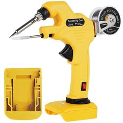 Langattomat kannettavat juotosrautapistoolin nopeat hitsaustyökalut Dewalt 20V 18V Li-ion -akulle