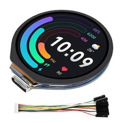 Tehokas RP2040-kehityskortti 240 x 240 pikselin 1,28 tuuman IPS LCD -näytöllä