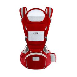 Handuo Baby Carrier med Lændestøtte - 360 All-position Baby Carrier rød