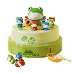 Lasten Lelu Lanseeraus Sammakko Sarjakuva Lentävä sammakko Kiinniotto Kehitys Aistien Vuorovaikutus Palapeli Lelu - Hyvä Vihreä