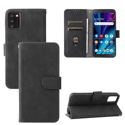 Etui til Tcl A3x Cover Premium Læder Med Kortholder Flip Folio Magnetisk Etui Etui Coque - Sort