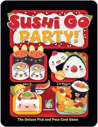 Ersam Gamewright | Sushi Go Party spill | Kortspill | Alder 8+ | 2-8 Spillere | 20 minutters spilletid
