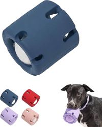 Tianzun Tennis Tumble Puzzle Legetøj, Interaktivt tyggelegetøj til hunde, Hund Tennis Cup For Small Dogs Tandrensning/tygning/leg Blå