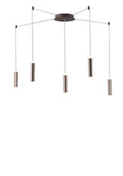 Fan Europe Lighting Lys LED 5 Let loft vedhæng, Bronze