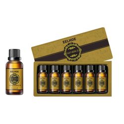 6x/Set eteerinen luonnollinen inkivääriöljy kiristävään ihonhoitoon Hieronta terveydelle 10ml 6PCS set