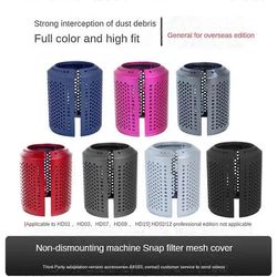 Hiustenkuivaajan suodattimen kannen vaihto Supersonic HD01 HD03 HD08 HD15 hiustenkuivaajan ulkosuodattimelle Sininen