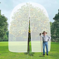 2025 uusin malli 9.84X 9.84 jalkaa suuret hedelmäpuiden verkkopussit, puuverkkokansi