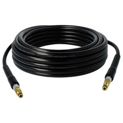 10M korkeapaineletku, joka on yhteensopiva Kärcher K 7.20MX-PLUS-WB*EU K 7.20 MX Plus K 7.20MX T 250 *EU-korkeapainepesuri - messinkikierre musta