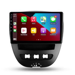 Android-autostereoradio Peugeot 107: lle Toyota Aygo 2005 - 2014 multimediasoittimelle 2 Din DVD