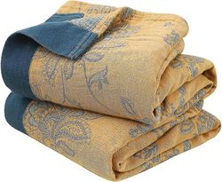 Puuvillahuopa Boho päiväpeite Kaksipuolinen peitto Vuodevaatteet Sohvan päällinen Lakana150 x 200 cm -ys-hao väri 3