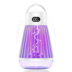 Zapper Pro 2 Pack Bug Zapper, sisäkäyttöön ulkokäyttöön, johdoton ladattava, 1500 V korkeajännite