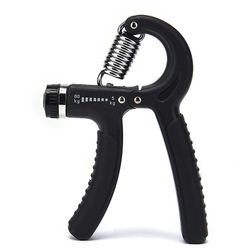 Griber Fitness Hånd Exerciser Grip Håndled Training Øge styrke foråret finger knivspids karpal expander Sort