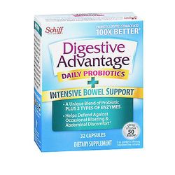 Digestive Advantage Ruoansulatuskanavan etu intensiivinen suolen tuki, 32 kpl laatikko (1 kpl pakkaus)